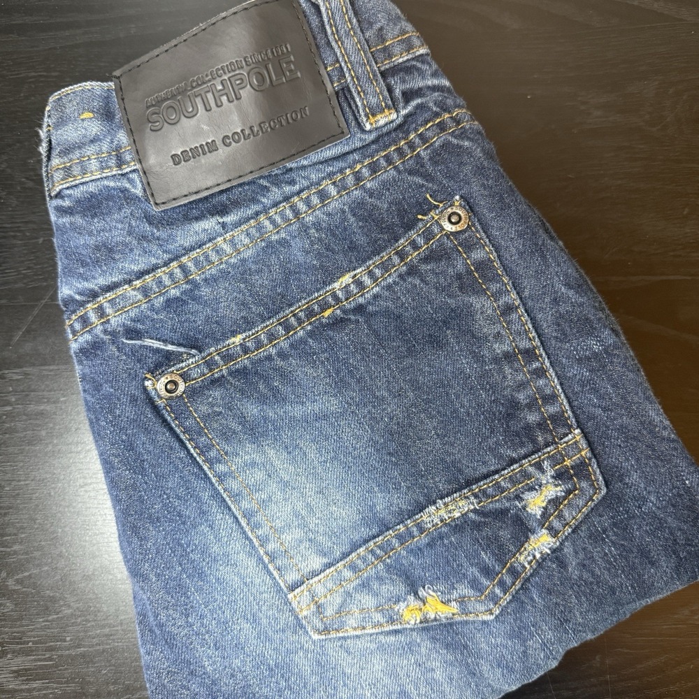 Southpole Authentic Denim‎ Boys 16 (fits 27x27) Distressed Skinny Jeans Rips